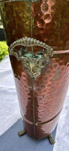Vintage hand hammered - vintage, copper