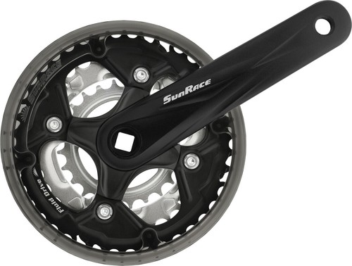 Sunrace fcm500 triple chainset - sunrace,