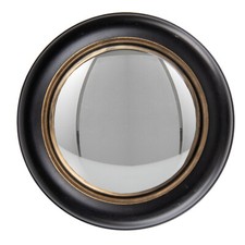 Antiqued Black Convex Fisheye