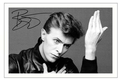 David bowie signed autograph - david,