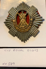 Royal Scots Regiment Cap Badge