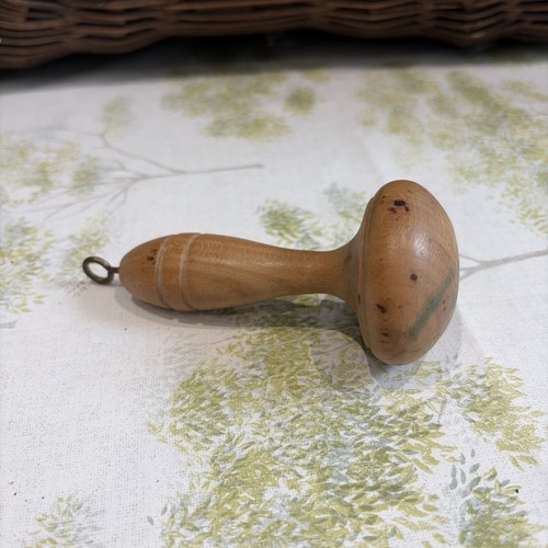 Vintage darning mushroom wood - vintage,