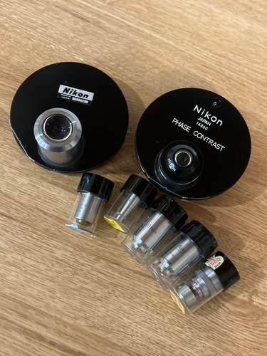 Nikon leitz microscope lot - nikon,