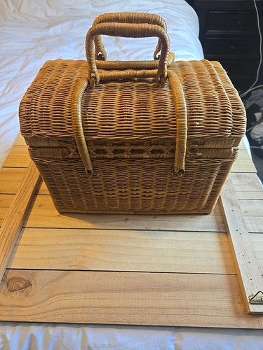 Vintage rattan woven wicker - vintage,