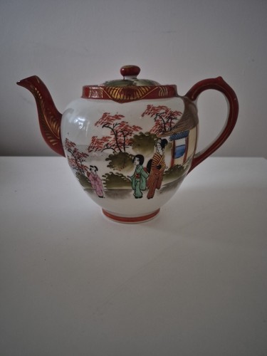 Hand painted japanese kutani - hand,