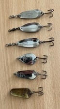 Vintage Fishing Spinning Lures Gibbs Luhr Jensen Andy Reekers Salmon Trout