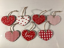 7 Wooden Love Themed Hanging