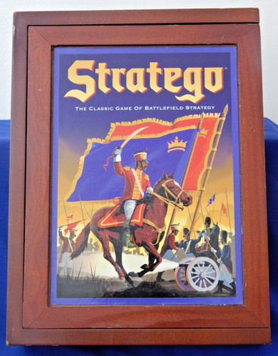 Stratego board game - game, wooden