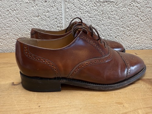 Barker leather oxford brogue - barker,