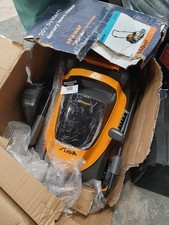 Stiga 140e Battery Powered Lawnmower Cordless 2 Batteries + Charger 