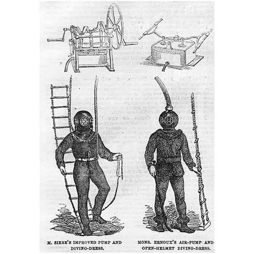 Diving siebe and ernoux - and, air