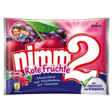 Storck Nimm2 Candy Red Fruits with Vitamins and Filling 429g