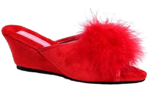 Womens wedge mules slippers - mules,