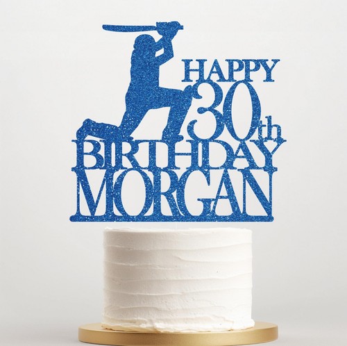Personalised cricket batsman - personalised,