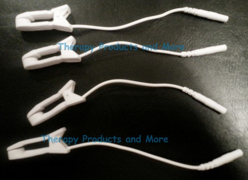 Ear clip clamp electrodes - 4, to