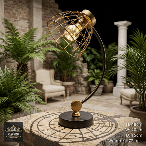 Desk table lamp - lamp, industrial