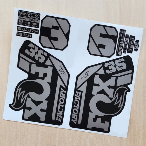 Fox fork stickers - 36,