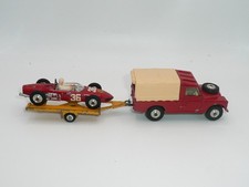 Corgi Gift Set 17 Land Rover Ferrari Racing Car on Trailer