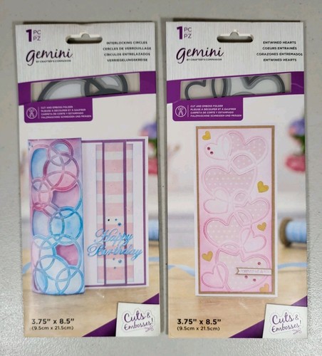 Gemini cut and emboss - cut, folders