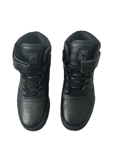 Fila black hightop trainers - hightop,