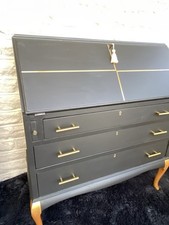 Vintage black upcycled large - ,
