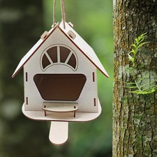 DIY Hanging Wooden Bird House