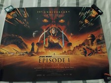 Star Wars Episode 1: The Phantom Menace Anniversary Reversible Quad Poster