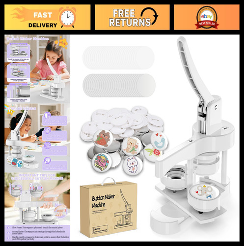 Button maker machine - button,