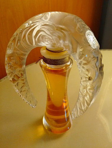 Lalique crystal flacon - crystal,