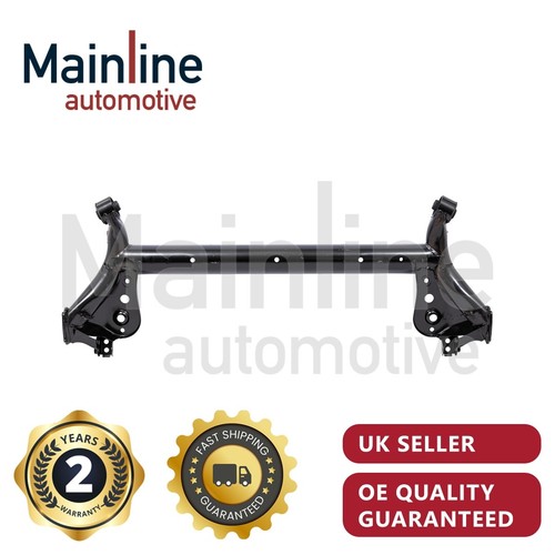 Rear axle subframe - axle, crossmember