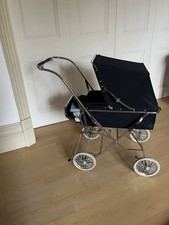 Silver cross vintage pram blue - silver,