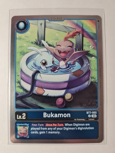 Digimon bukamon bt7 002 - digimon, ·