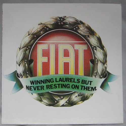 1982 fiat range fold - 1982,