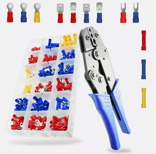 300pcs ratchet crimper cable - 300pcs,