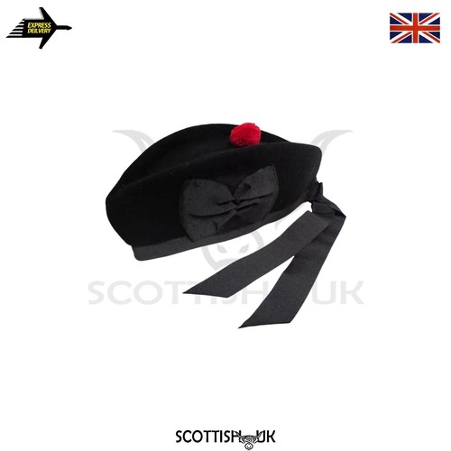 Scottish glengarry wool hat - scottish,