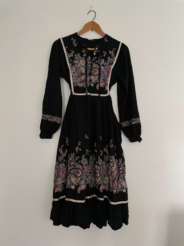 Vintage 70s paisley boho - 70s,