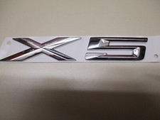 BMW X5 CHROME BADGE, New.
