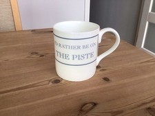 Heyland And Whittle, I’d Rather Be On The Piste, China Mug, VGC