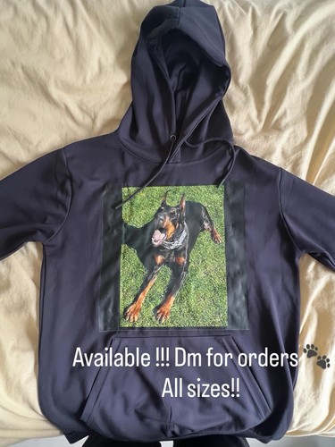 Doberman hoody all sizes - doberman,
