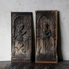 Antique pair large late 17th