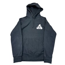 Palace Hoodie Black Long Sleeve Hooded Pullover Mens Medium