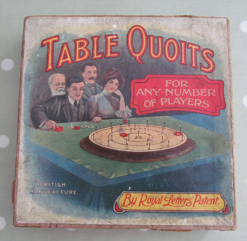 Vintage antique table quoits - /,