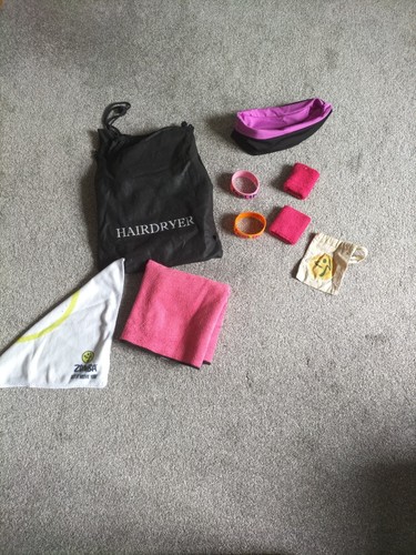 Bag zumba workout stuff - bag, of