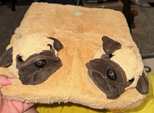 Plush pug dog - plush,