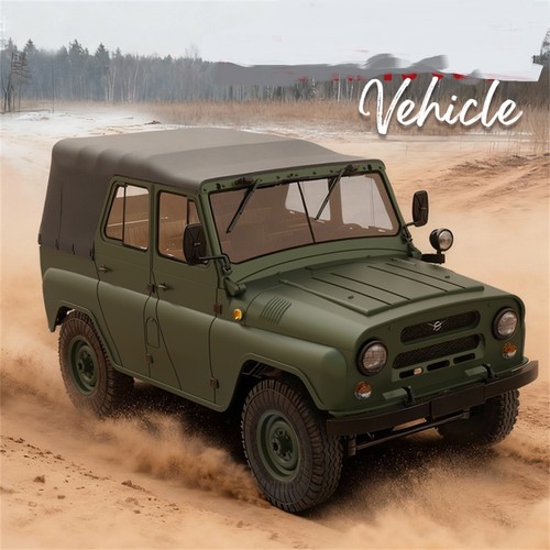 Wpl uaz 469 4wd - 1/12, uaz-469
