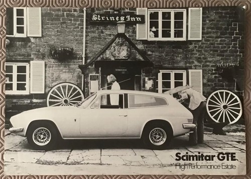 Reliant scimitar gte car - scimitar,