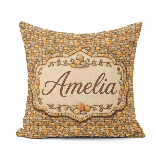Cushion throw pillow golden - throw,