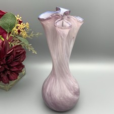 9” Glass Vase HandBlown