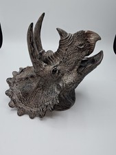 Dinosaur Triceratops Plastic Kids Hand Puppet