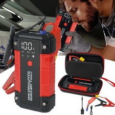 6000A Jump Starter Power Pack Car Battery Booster Jump Starter for 12V Vehicles
